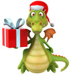Dragon de noël Dragon de noël