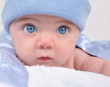 Little Baby Blue Boy with Hat Little Baby Blue Boy with Hat