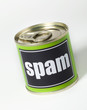 spam virus en boite toxique