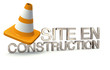 site en construction