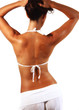 Womans back