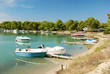 yachts and boats in harbor