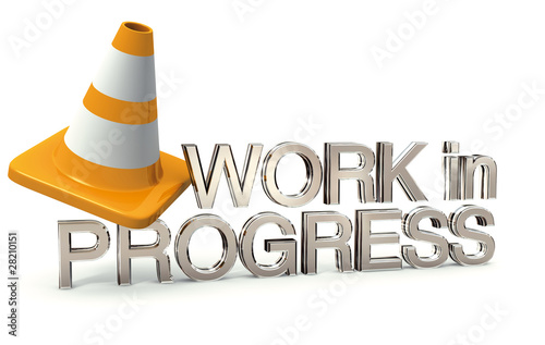 Illustration: work in progress work in progress
