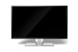 wide screen modern High-definition TV on white background wide screen modern High-definition TV on white background