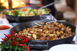 Kartoffeln in Pfanne