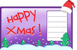 xmas postcard