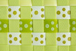 Weaved plastic basket design for background