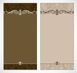 Vector Twin Ornate Frame Set Vector Twin Ornate Frame Set