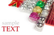 packed Christmas ornament (with sample text)