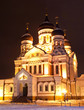 Alexander Nevsky cathedral at night.Tallinn, Estonia Alexander Nevsky cathedral at night.Tallinn, Estonia