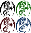Drachen/Tribal/Symbol