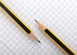 pencils parallel to each other on sheet of squared pencils parallel to each other on sheet of squared
