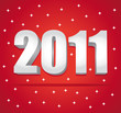2011 Red festive illustration