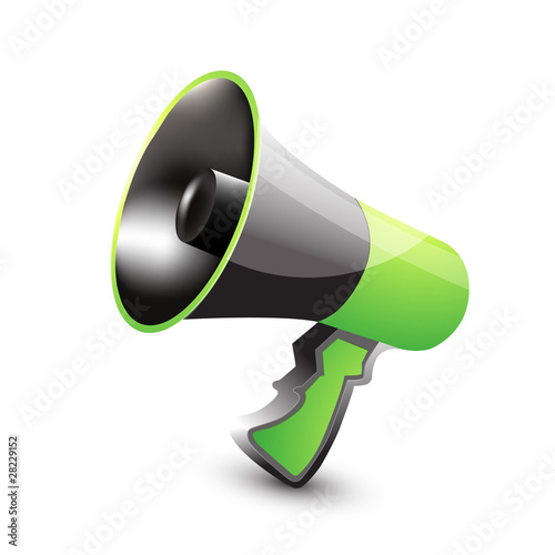 Vector: loudspeaker loudspeaker