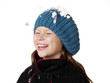 Foto: Winter girl with snow Winter girl with snow