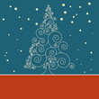 Retro christmas card Template. EPS 8 Retro christmas card Template. EPS 8