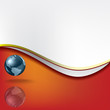 Abstract background with globe Abstract background with globe