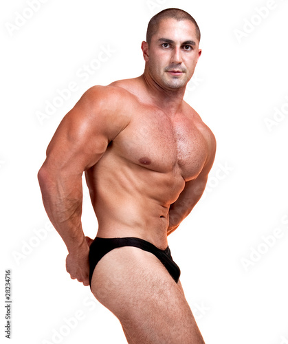 Photo: The Perfect muscular man posing The Perfect muscular man posing