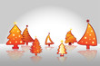Christmas abstract tree background Christmas abstract tree background