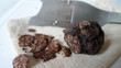 Black truffle shavings