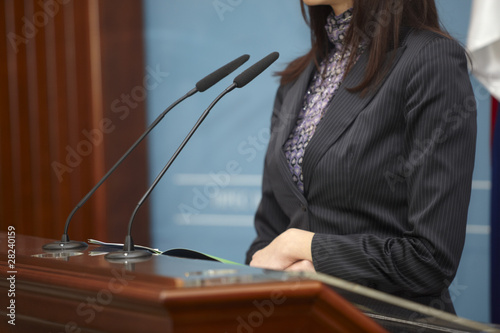 Photo: business conference business conference
