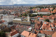 Zagreb aerial view Zagreb aerial view