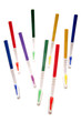 Toothbrushes isolated on white background