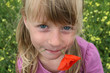 Girl in the field