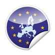 Pegatina PAISES UNION EUROPEA con reborde