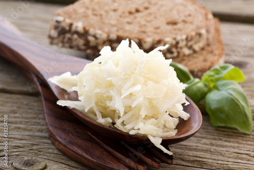 Foto: Coleslaw in Spoon Coleslaw in Spoon