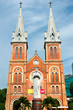 Notre Dame cathedral in Ho Chi Minh City, Vietnam. Notre Dame cathedral in Ho Chi Minh City, Vietnam.