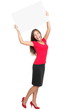Copy space woman happy Copy space woman happy
