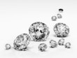 Diamond jewel isolated