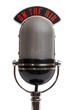 Retro microphone