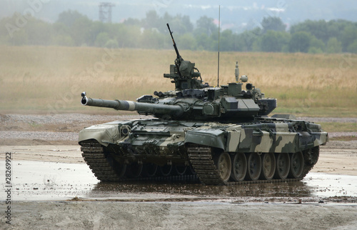 Photo: T-90 is a Russian main battle tank (MBT) T-90 is a Russian main battle tank (MBT)