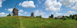 Panorama with windmills