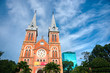 Notre Dame cathedral in Ho Chi Minh City, Vietnam. Notre Dame cathedral in Ho Chi Minh City, Vietnam.