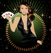Poker lady