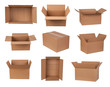 Cardboard boxes