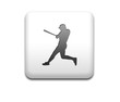 Boton cuadrado blanco beisbol