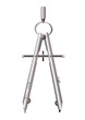 Silver compass