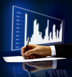 businessman's hand with pen