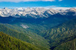 Views from Moro Rock in Sequoia National Park, California