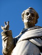 statua del frate Santo Alberto da Erice