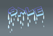 sale and water effect