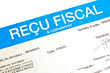 Reçu fiscal de dons