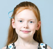 Foto: Portrait of trendy red-haired girl Portrait of trendy red-haired girl