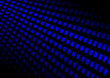 Vector lighted techno blue background