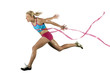 Photo: Sprinter Crossing the Finish Line Sprinter Crossing the Finish Line