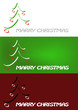 Christmas tree on backrounds